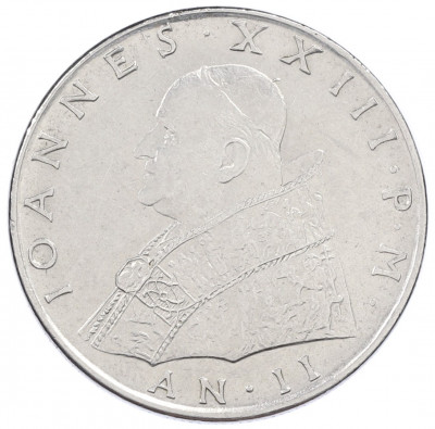 100 лир 1960 года Ватикан