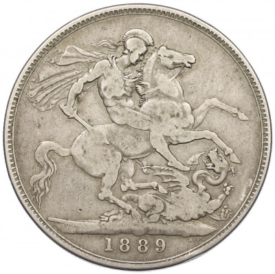 1 крона 1889 года Великобритания