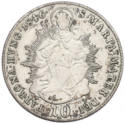 10 крейцеров 1846 года B Венгрия