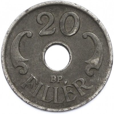 20 филлеров 1941 года Венгрия