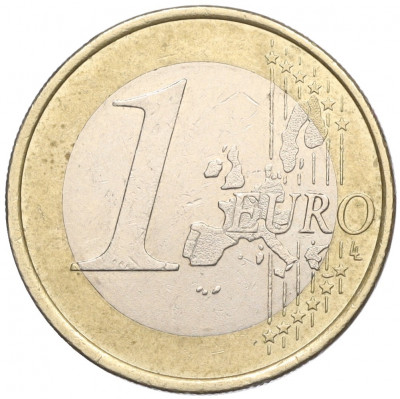1 евро 2002 года J Германия