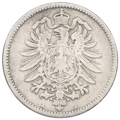 1 марка 1875 года A Германия