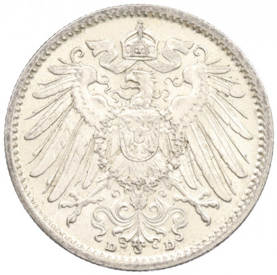 1 марка 1915 года D Германия
