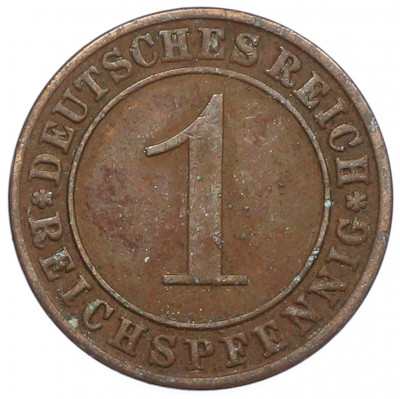 1 рейхспфенниг 1936 года A Германия