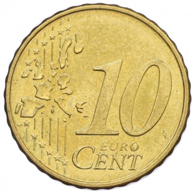 10 евроцентов 2002 года A Германия