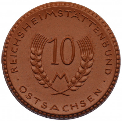 10 марок 1921 года Германия — Остзахсен (Нотгельд)