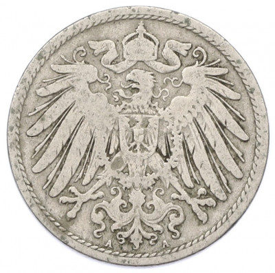 10 пфеннигов 1901 года A Германия