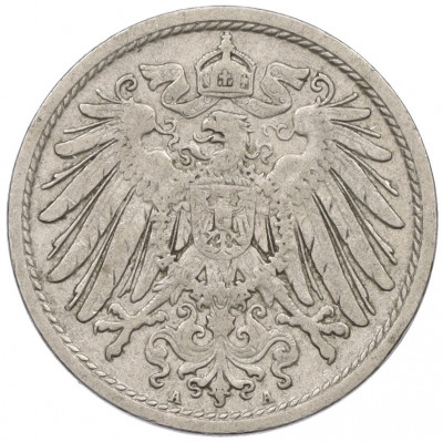 10 пфеннигов 1910 года A Германия