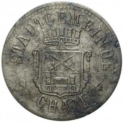 10 пфеннигов 1917 года Германия — город Кам (Нотгельд)