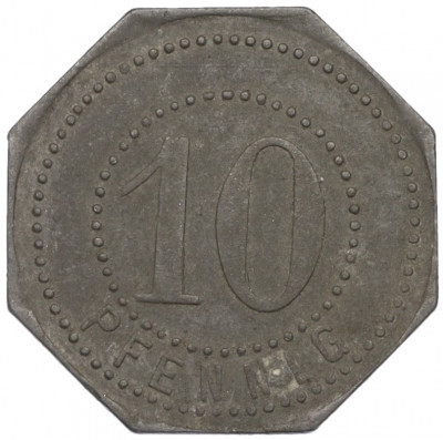 10 пфеннигов 1917 года Германия — город Хамборн (Нотгельд)