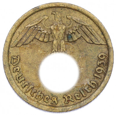 10 рейхспфеннигов 1939 года A Германия