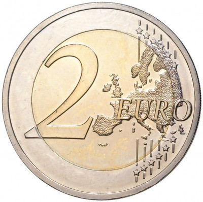 2 евро 2015 года F Германия «25 лет объединению Германии»