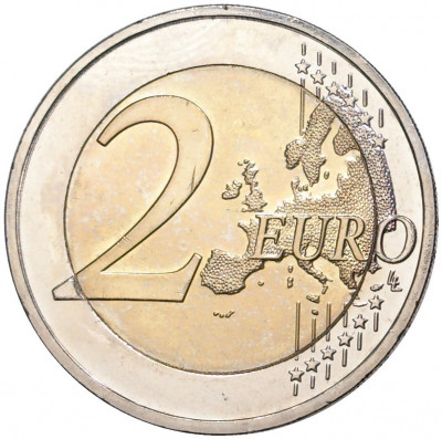2 евро 2015 года F Германия «Федеральные земли Германии — Гессен (Церковь Святого Павла во Франкфурт-на-Майне)»