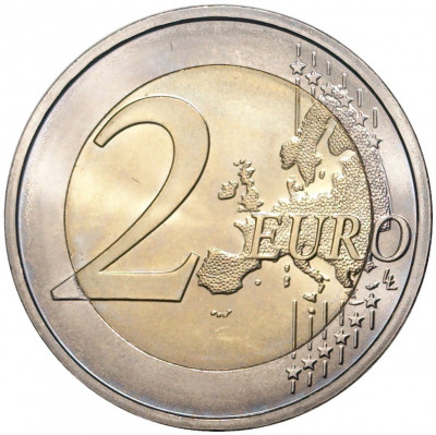 2 евро 2015 года J Германия «Федеральные земли Германии — Гессен (Церковь Святого Павла во Франкфурт-на-Майне)»