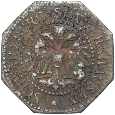 20 пфеннигов 1918 года Германия — Шварцбург-Зондерхаузен (Нотгельд)