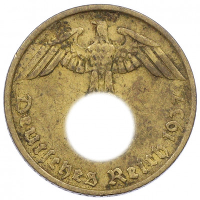 5 рейхспфеннигов 1937 года A Германия