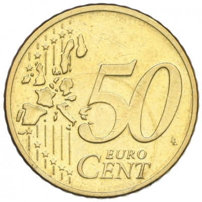 50 евроцентов 2002 года A Германия