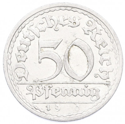 50 пфеннигов 1920 года A Германия