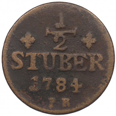 1/2 штюбера 1784 года Юлих-Берг