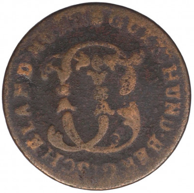 1/2 штюбера 1784 года Юлих-Берг