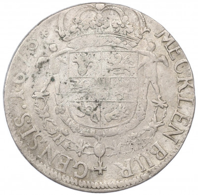 2/3 таллера 1678 года Мекленбург-Шверин (Кристиан Людвиг I Мекленбургский)