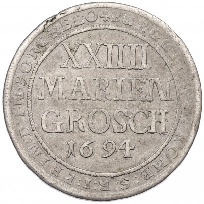 24 мариенгроша 1694 года Мюнстер