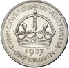 1 крона 1937 года Великобритания «Коронация Короля Георга VI»