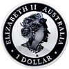 1 доллар 2022 года Австралия «Австралийская Кукабура»