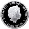 1 доллар 2022 года Ниуэ «Лев против гиен»