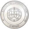 5 евро 2005 года Португалия «ЮНЕСКО — Исторический центр города Ангра-ду-Эроишму»