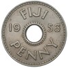 1 пенни 1956 года Фиджи