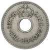 1 пенни 1952 года Фиджи