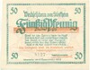50 пфеннигов 1920 года Германия — город Штекхайм (Нотгельд)