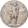 50 чентезимо 1936 года Ватикан