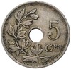 5 сантимов 1923 года Бельгия — легенда на французском (BELGIQUE)