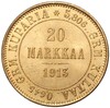 20 марок 1913 года Русская Финляндия