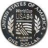 1 доллар 1994 года S США «Чемпионат мира по футболу 1994»