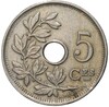 5 сантимов 1923 года Бельгия — легенда на французском (BELGIQUE)