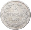 2 марки 1866 года Русская Финляндия