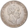 1 талер 1854 года Саксония «Смерть Короля Фридриха Августа II»