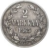 2 марки 1865 года Русская Финляндия