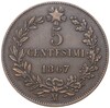 5 чентезимо 1867 года М Италия