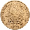 20 марок 1873 года Германия (Вюртемберг)