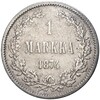 1 марка 1874 года Русская Финляндия