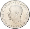 5 крон 1959 года Швеция «150 лет Конституции»