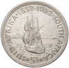 5 шиллингов 1952 года Британская Южная Африка «300 лет основанию Кейптауна»