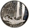 20 долларов 1992 года Кирибати «XXV Летние Олимпийские игры 1992 в Барселоне — Парусный спорт»