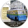 2 доллара 2010 года Ниуэ «Советский транспорт - Троллейбус»