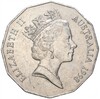 50 центов 1998 года Австралия «200 лет путешествию Джорджа Басса и Мэтью Флиндерса»