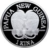 1 кина 2022 года Папуа — Новая Гвинея «Райская птица»